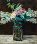 Vase de lilas blancs et de roses - Édouard Manet — visning af kunstværket
