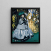 Les femmes aux courses - Édouard Manet — indrammet kunstværk på væggen