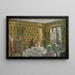 Nær arbejdsbordet - Édouard Vuillard — indrammet kunstværk på væggen