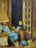Vindue åbent på natten - Édouard Vuillard — visning af kunstværket