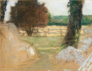 La Barrière blanche aux Clayes - Édouard Vuillard — visning af kunstværket