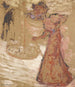 La Femme au jardin public - Édouard Vuillard — visning af kunstværket