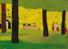 Le Banc rose - Édouard Vuillard — visning af kunstværket
