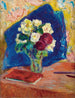 Le Bouquet et le Livre - Édouard Vuillard — visning af kunstværket