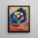 Le Bouquet et le Livre - Édouard Vuillard — indrammet kunstværk på væggen