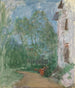 Le Chemin devant la maison - Édouard Vuillard — visning af kunstværket