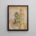 Le Chien-loup Gérardmer - Édouard Vuillard — indrammet kunstværk på væggen