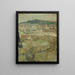 Le Petit Port Honfleur - Édouard Vuillard — indrammet kunstværk på væggen