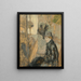 Le Shako à l’aigrette (Lili Lamy) – Édouard Vuillard — indrammet kunstværk på væggen