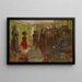 Le salon des Hessels, rue de Rivoli - Édouard Vuillard — indrammet kunstværk på væggen