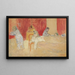 Roussel-børnene - Édouard Vuillard — indrammet kunstværk på væggen