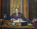 Lucien Rosengart ved sit arbejdsbord - Édouard Vuillard — visning af kunstværket