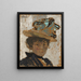 Madame Bonnard - Édouard Vuillard — indrammet kunstværk på væggen