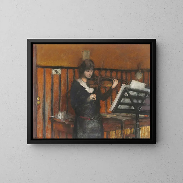 Madame Frieda - Édouard Vuillard — indrammet kunstværk på væggen