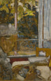 Madame Vuillard ved Morgenmaden La Toquade - Édouard Vuillard — visning af kunstværket