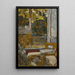 Madame Vuillard ved Morgenmaden La Toquade - Édouard Vuillard — indrammet kunstværk på væggen