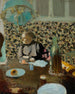 Madame Vuillard under den grønne hængende - Édouard Vuillard — visning af kunstværket