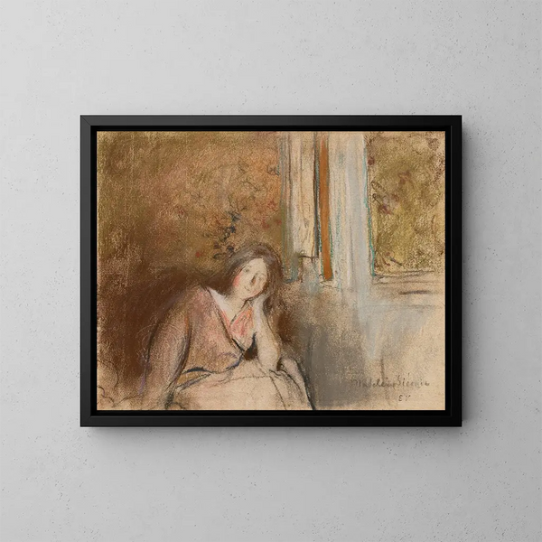 Madeleine Sidonie - Édouard Vuillard — indrammet kunstværk på væggen