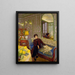 Marcelle Aron Madame Tristan Bernard - Édouard Vuillard — indrammet kunstværk på væggen