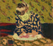 Marie ser på sit værk - Édouard Vuillard — visning af kunstværket
