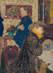 Misia og Vallotton Villeneuve - Édouard Vuillard — indrammet kunstværk på væggen