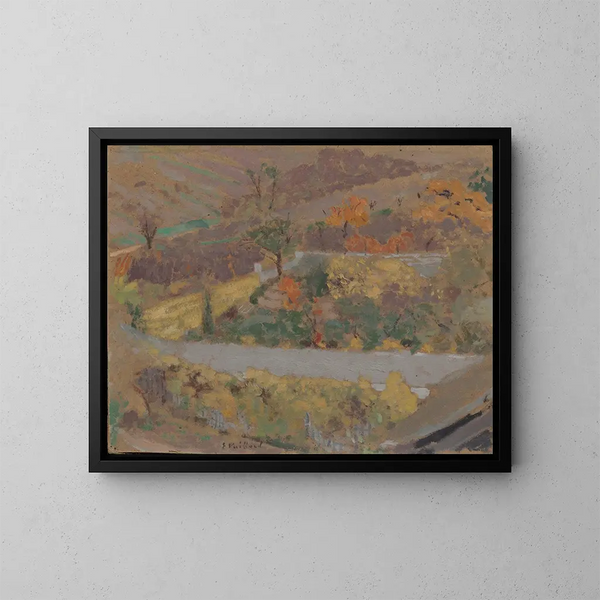 Verger - Édouard Vuillard — indrammet kunstværk på væggen