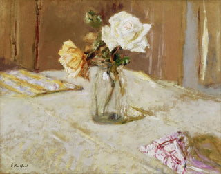 douard Vuillard - Roses in a Glass Vase.webp