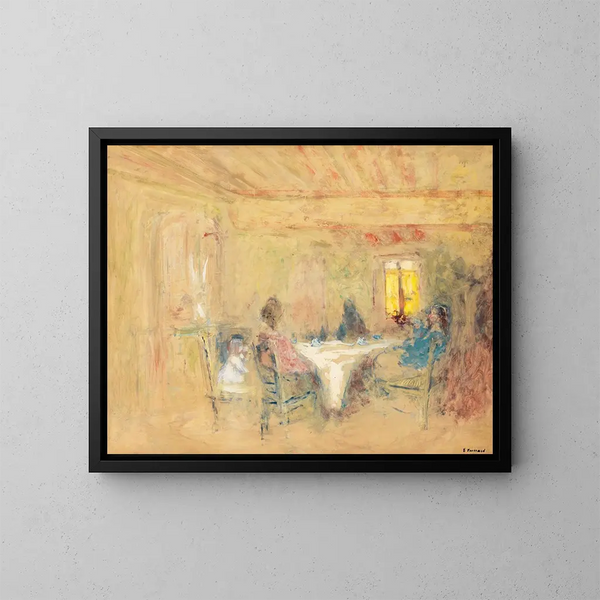 Bord - Édouard Vuillard — indrammet kunstværk på væggen