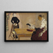 La Conversation - Édouard Vuillard — indrammet kunstværk på væggen