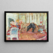 L'Appartement Hessels rue de Rivoli Paris - Édouard Vuillard — indrammet kunstværk på væggen