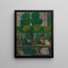 Le Jardin des Tuileries i Paris - Édouard Vuillard — indrammet kunstværk på væggen