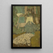 Vue plongeante sur la colline - Édouard Vuillard — indrammet kunstværk på væggen