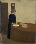 Kvinde i sort - Édouard Vuillard — visning af kunstværket