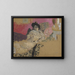 Studie til portrættet af Madame Delierre - Édouard Vuillard — indrammet kunstværk på væggen