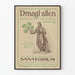 Vintage plakat Draagt Allen 1913 til vægdekoration