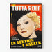 Vintage plakat Cinema Tutta Rolf - En lektion i kærlighed