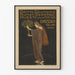 Vintage plakat for udstilling af anvendt kunst i Dresden 1906