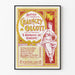 Vintage plakat med irsk musik - Chauncey Olcott En romantik af Athlone