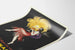 Vintage plakat Cognac Monnet du Soleil i et glas