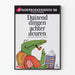 Plakat Kinderboekenweek 1988 - Duizend Ting Bag Døre