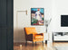 Elegant vintage plakat af en hvid kvinde - Retro vægdekoration Artem Legrand