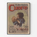 Vintage plakat Cuore E. De Amicis - Romantisk illustration
