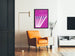 E. Power Biggs - Vintage violet design klaver plakat