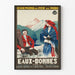 Vintage plakat Eaux-Bonnes Pyrénées til vægdekoration