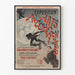 Vintage plakat for udstilling af Arts Incohérents 1886 Eden-Teater vægdekoration