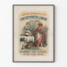 Vintage plakat Edward Chamberlin koncentreret hævemiddel - Køkkenvægdekoration