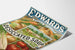 Vintageplakat Edwards Tørret Suppe 4 grøntsagsvarianter