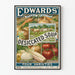 Vintageplakat Edwards Tørret Suppe 4 grøntsagsvarianter