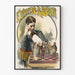 Vintage plakat Edwin Arden Skakspil Teater