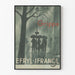 Vintage reklameplakat for influenza EFRYL IFRANOL